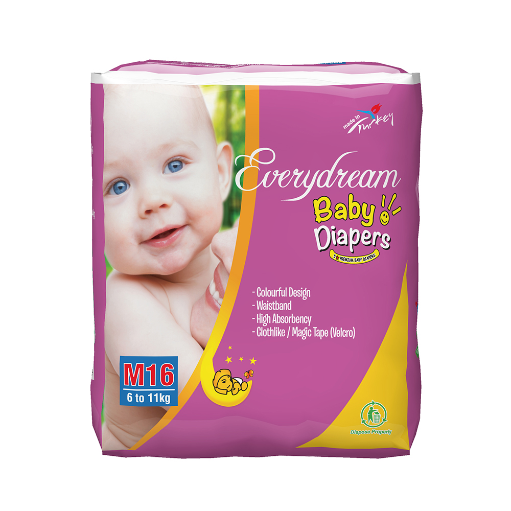 Everydream Medium 6-11 Kg, Baby Diapers